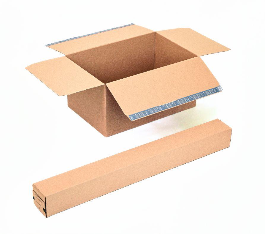 Emballage caisses cartons tube carré